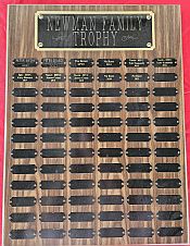 Newman Trophy Expansion Plaque
